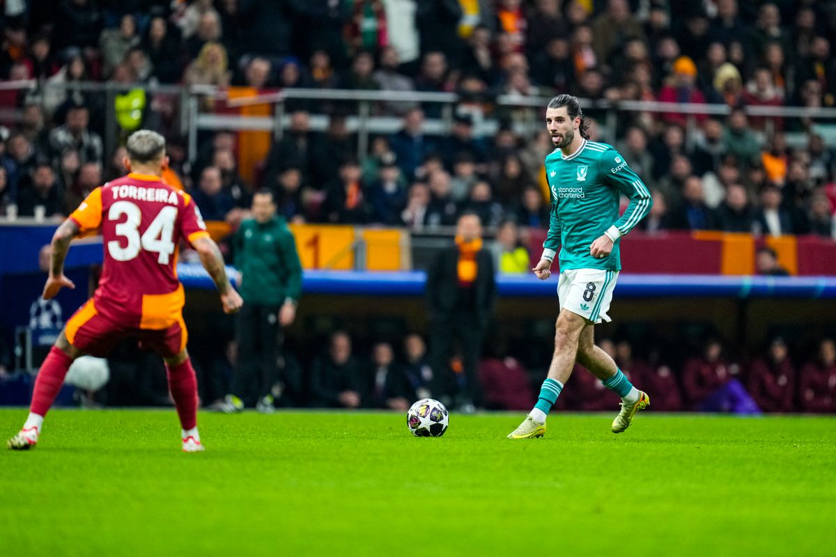 Szoboszlai Dominik az isztambuli Galatasaray–Liverpool meccsen