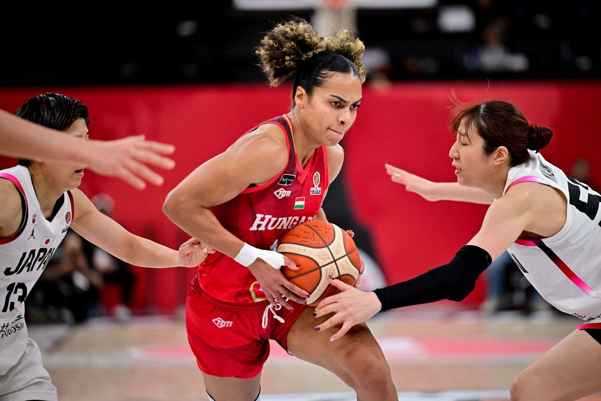 Aho Nina, a magyar csapat irányítója