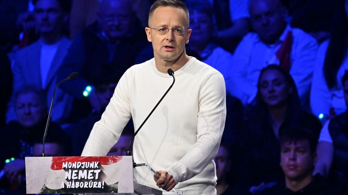 Szijjártó Péter (Fotó: MTI)
