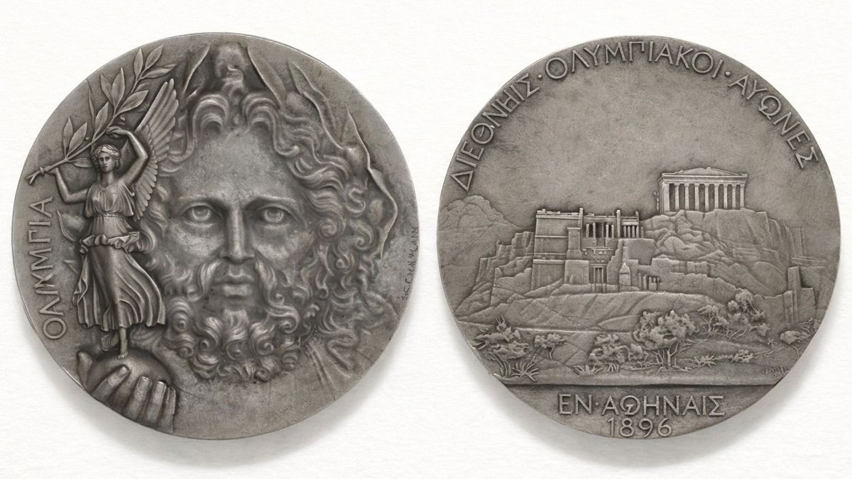 Elképesztő áron kelt el az első modern olimpia ritka érme