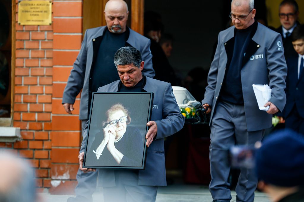 Keleti Éva temetés