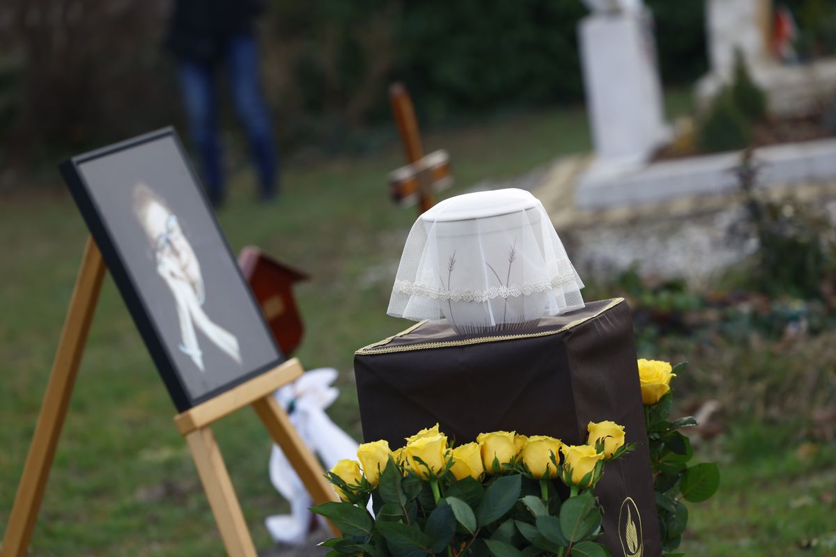 Keleti Éva fotográfus temetése
