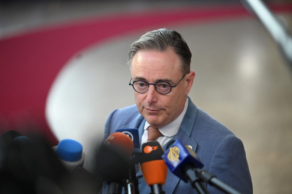 Belga miniszterelnök tárgyalna Putyinnal (Fotó: AFP)