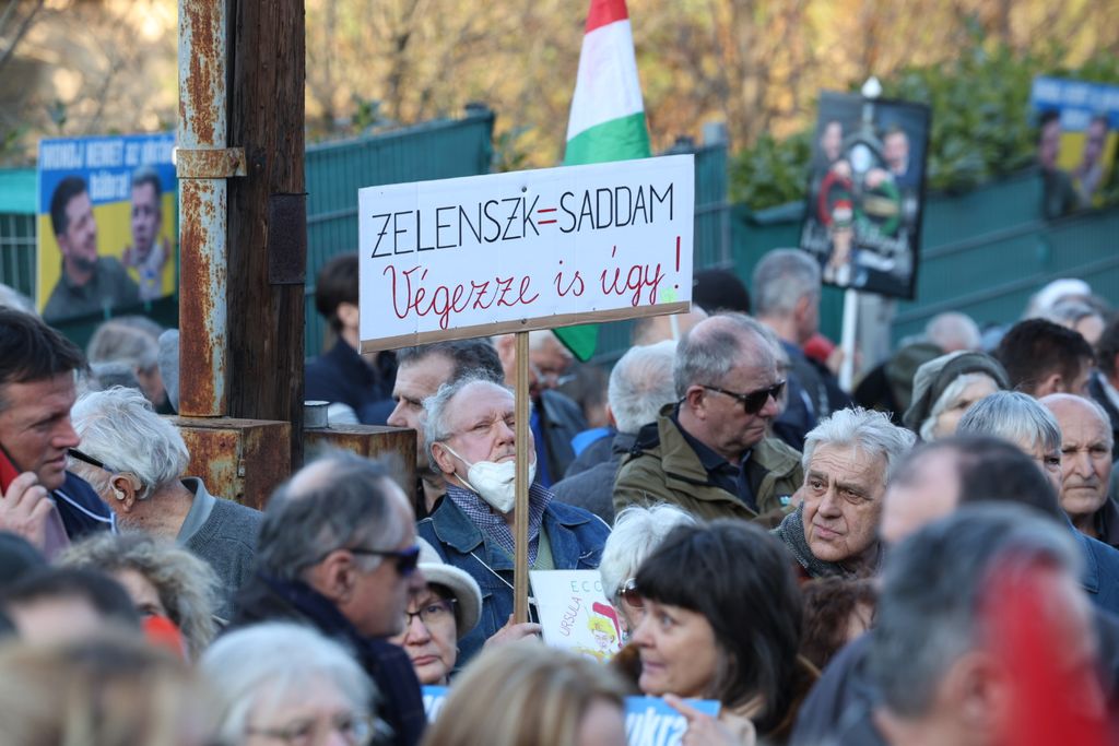 Ukrajna elleni tüntetés