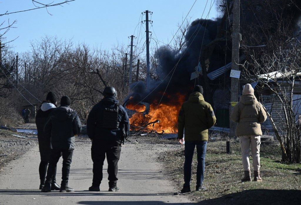 A kárpátaljai magyarokat fenyegeti egy ukrán politikus (Illusztráció, forrás: AFP)
