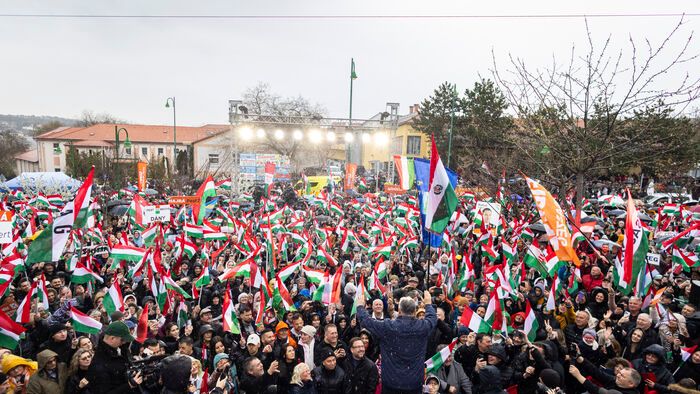 Orbán Viktor országjárása Pécel