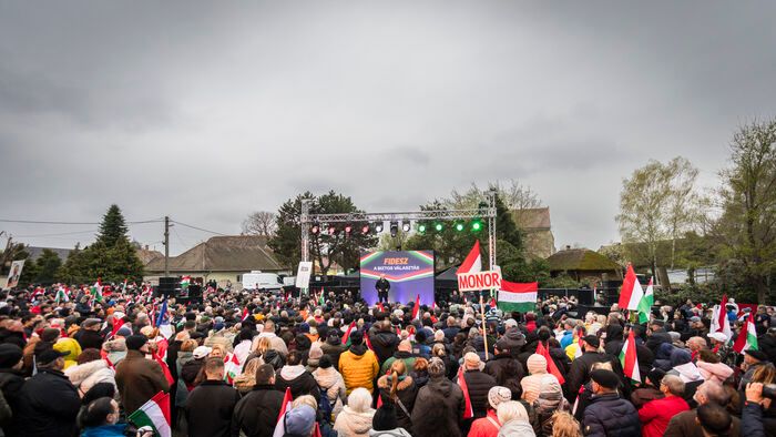 Orbán Viktor országjárás Ócsa
kampány
választás