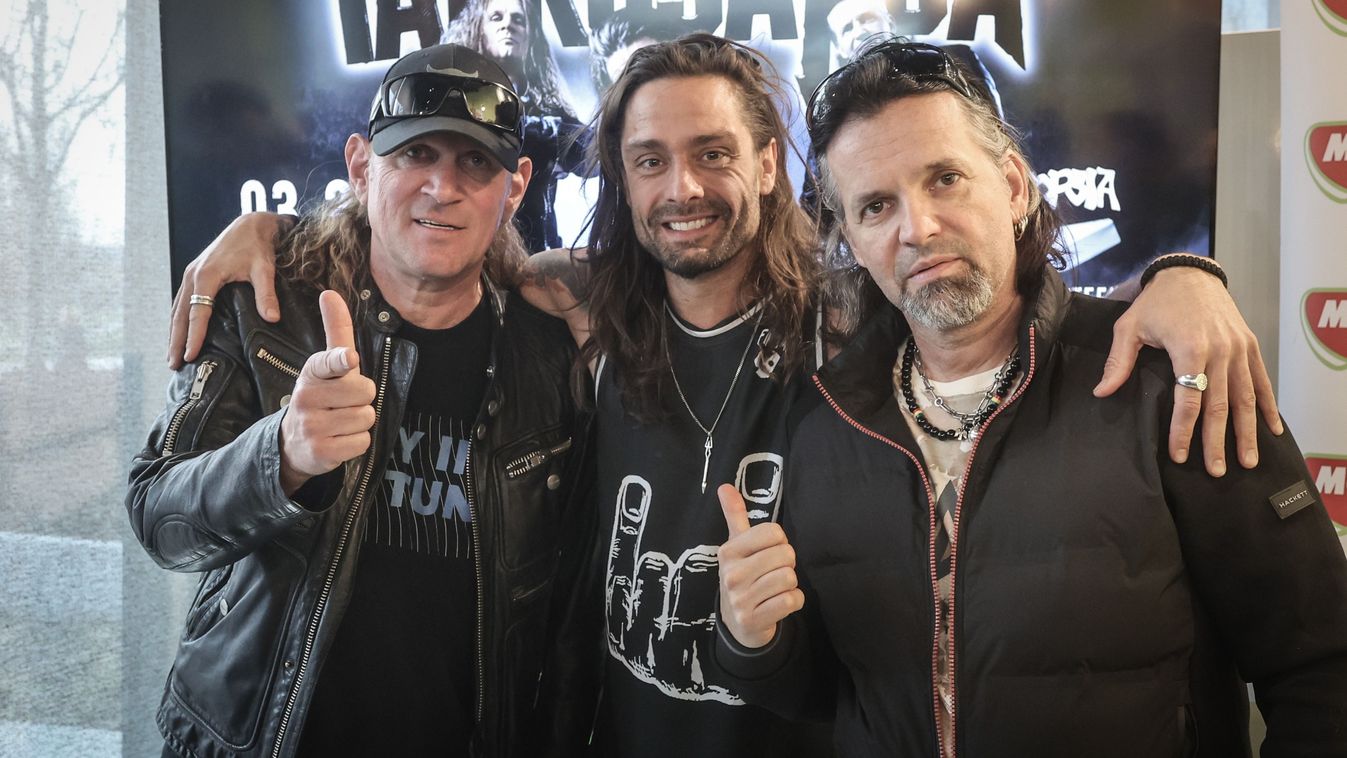 A Tankcsapda új állandó felállása (jobbról-balra): Lukács László, Vörös Attila, Fejes Tamás.