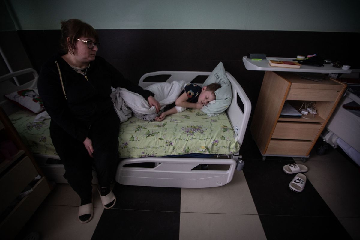 A háború árát az ukrán civilek fizetik meg, köztük is leginkább az anyák és gyermekeik 