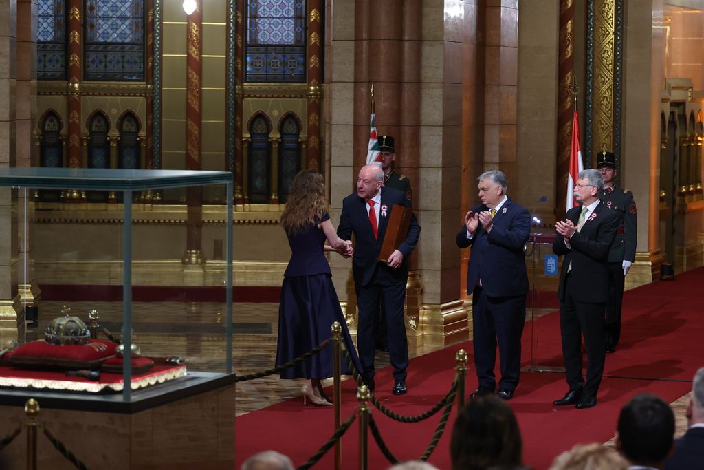 Kossuth- és Széchenyi-díjak átadása