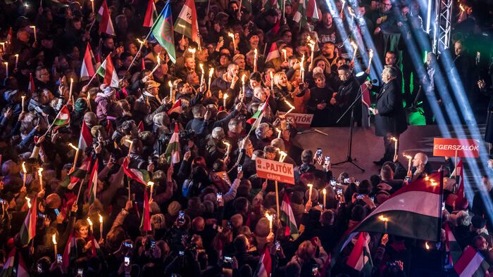 Eger Orbán Viktor országjárása