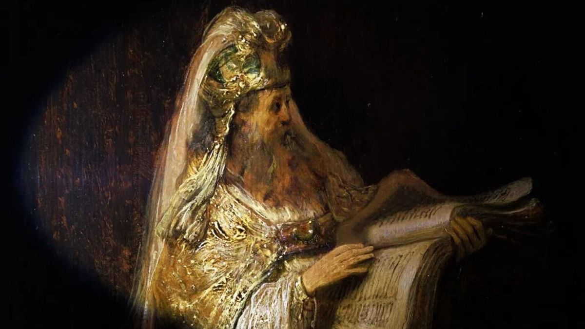 Fantasztikus felfedezés: mégis Rembrandt festette Zakariás látomása a templomban című festményt