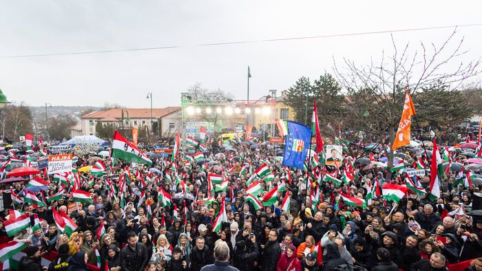 Orbán Viktor országjárása Pécel