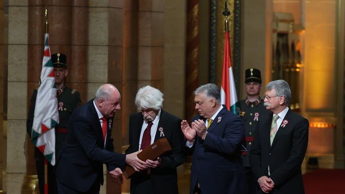 Kossuth- és Széchenyi-díjak átadása