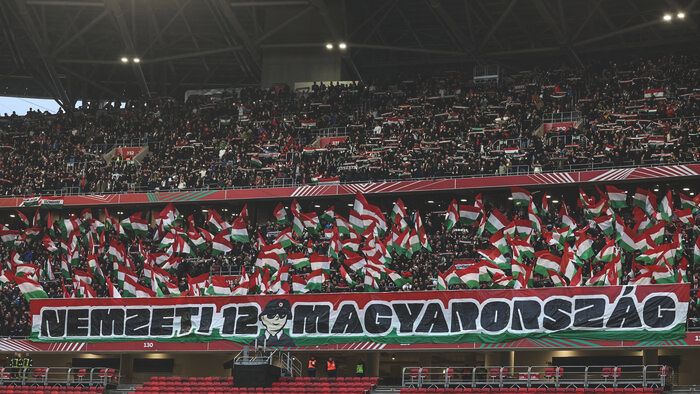 Az UEFA büntetése miatt nem fogadhatta telt ház Szoboszlai Domnikéket a Puskás Arénában Szlovénia ellen