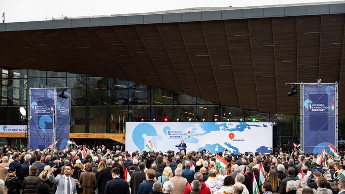 Patrióta nagygyűlés Orbán Viktor