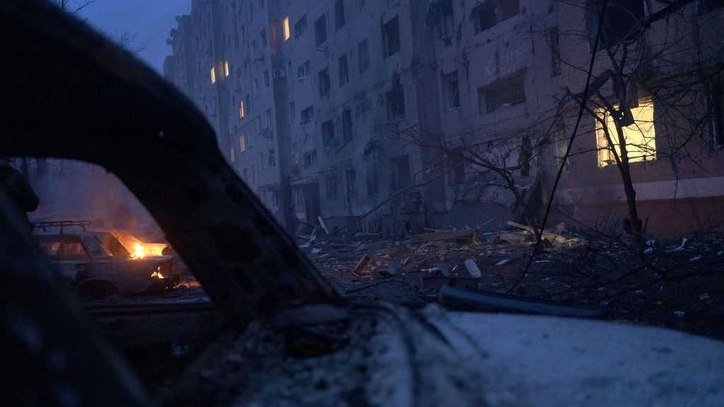 Orosz támadássorozat rázta meg Kelet- és Dél-Ukrajnát