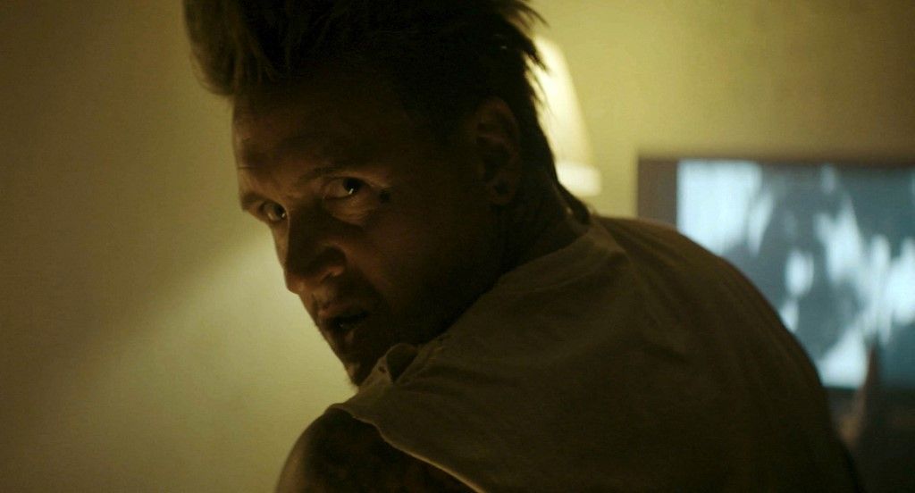 THE RETALIATORS
2021
de Samuel Gonzalez Jr., Michael Lombardi et Bridget Smith
Jacoby Shaddix.
COLLECTION CHRISTOPHEL © Better Noise Films
horreur; horror (Photo by Better Noise Films / Collection ChristopheL via AFP)