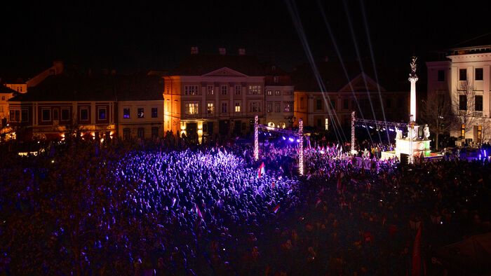 Orbán Viktor országjárás Győr