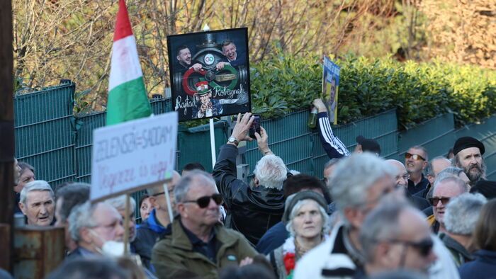 Ukrajna elleni tüntetés