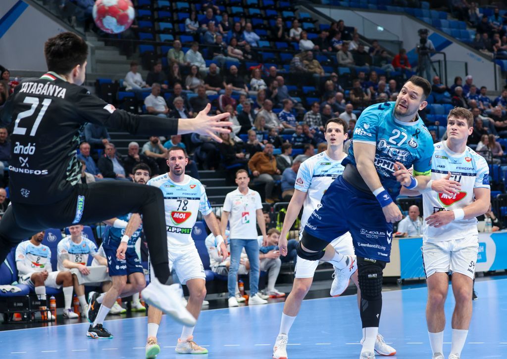 Gólokkal tért vissza sérülése után a magyar válogatott és a Szeged csapatkapitánya, Bánhidi Bence. (Fotó: Karnok Csaba / Délmagyar)