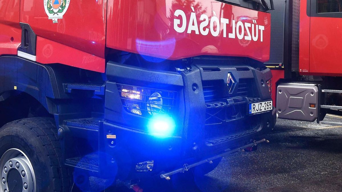 Elromlott a kazán, ki kellett menteni a gyerekeket a kollégiumból