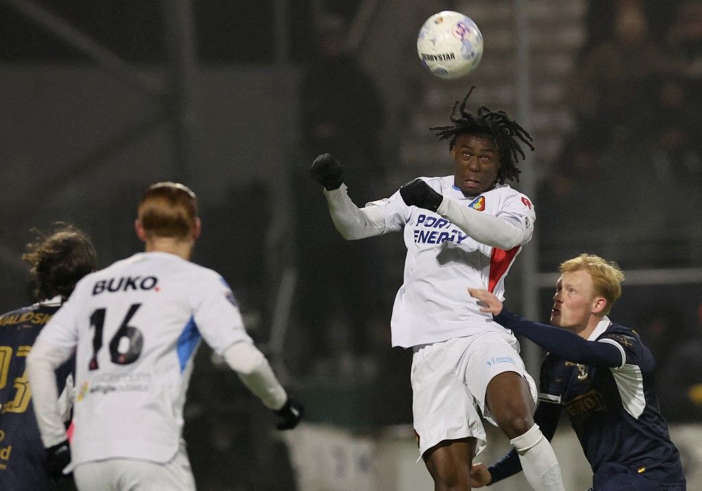 Ronald Koeman Jr. csapattársa, Jelani Seedorf is a Telstar PSV Eindhoven elleni győzelmének örülhetett