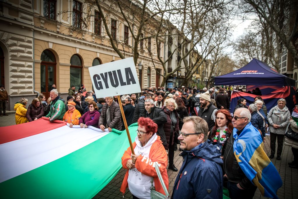 Orbán Viktor országjárása Békéscsaba