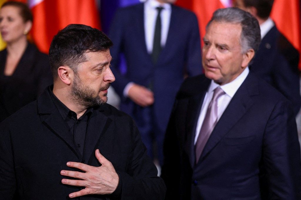 Zelenszkij nem örül a Witkoff-féle tervnek, megszólalt Oroszország (Fotó: AFP)