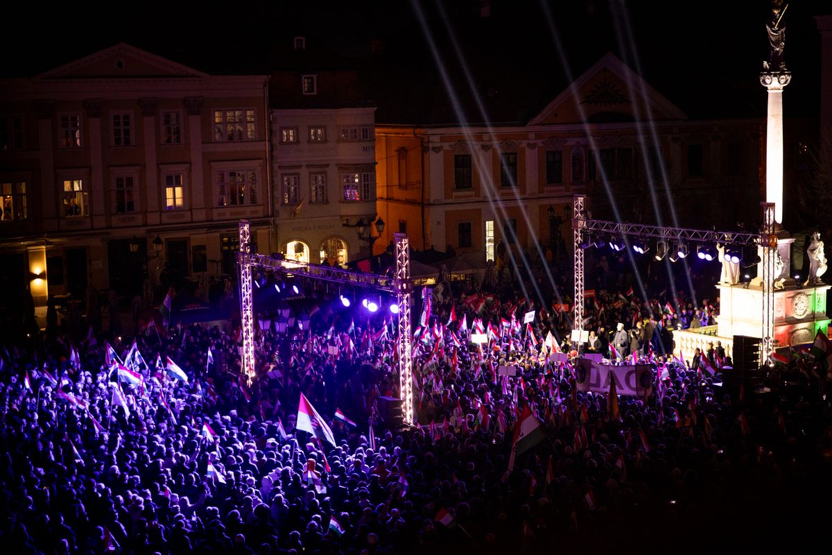 Orbán Viktor országjárás Győr