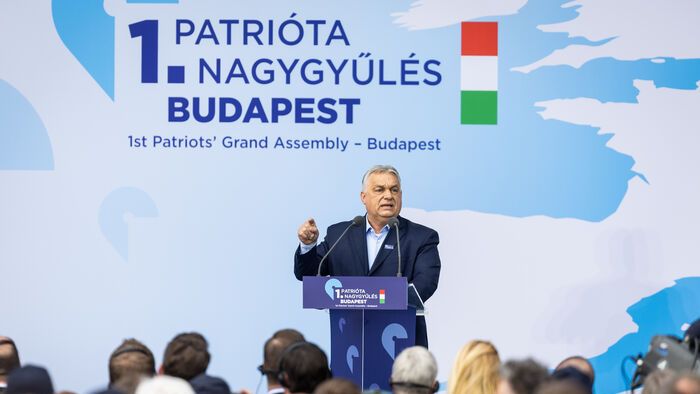 Patrióta nagygyűlés Orbán Viktor