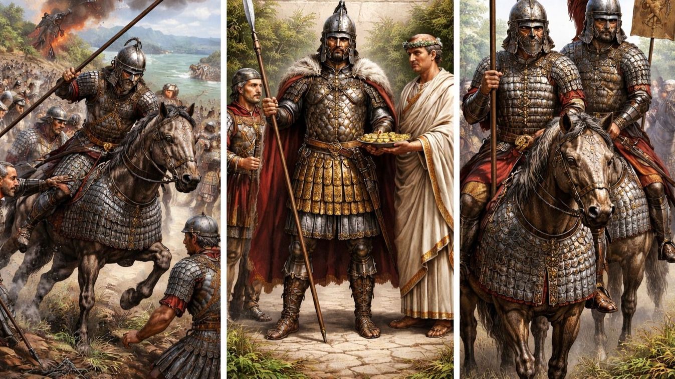 Roxolánok harc közben