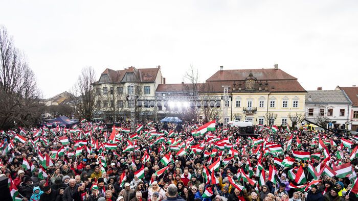 Orbán Viktor országjárás Veszprém