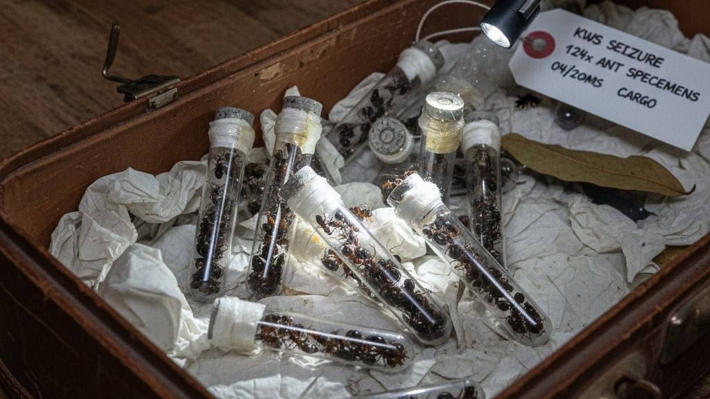 Nem ez az első eset, hogy hangyacsempészt fogtak el