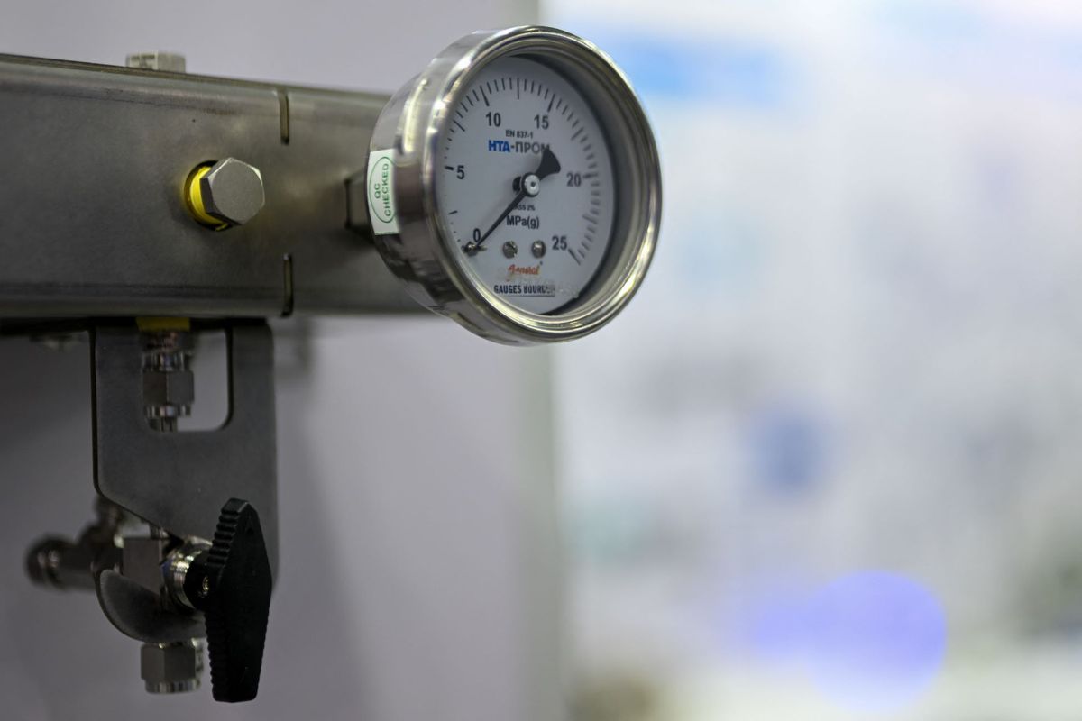 Neftegaz 2026 olaj- és gázipari kiállítás berendezései az oroszországi Crocus Expo központban