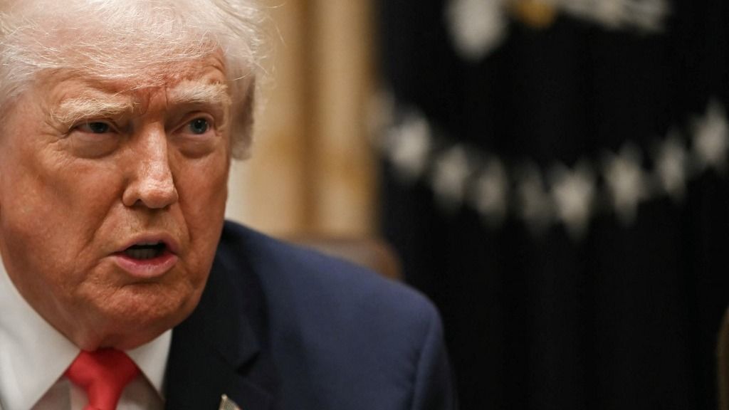 Donald Trump keményen megfenyegette Iránt (Fotó: AFP)