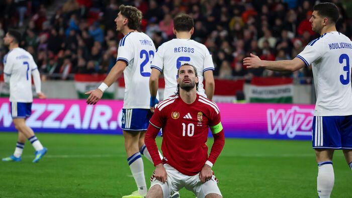 Magyarország - Görögország válogatott mérkőzés
magyar válogatottSzoboszlai Dominik hatalmas szólója nem hozott gólt a görögök ellen