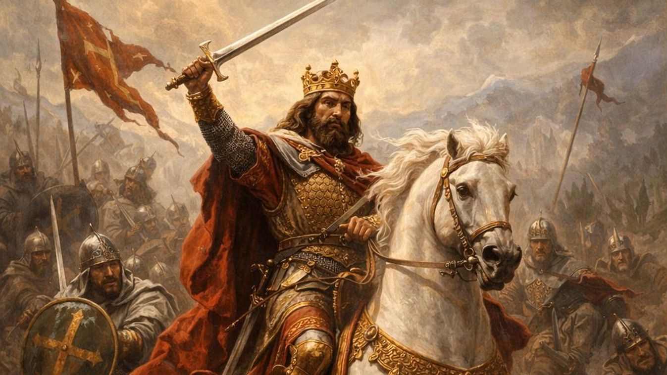 Nagy Károly csata közben