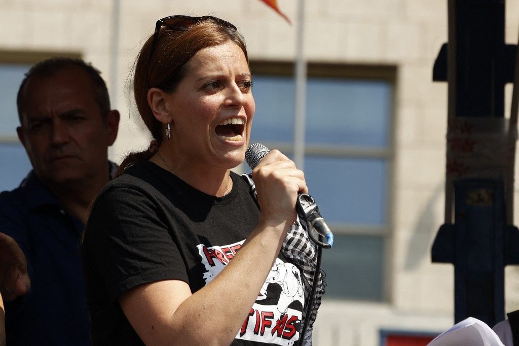 Rendőrök jelentek meg Ilaria Salis szállodai szobájában