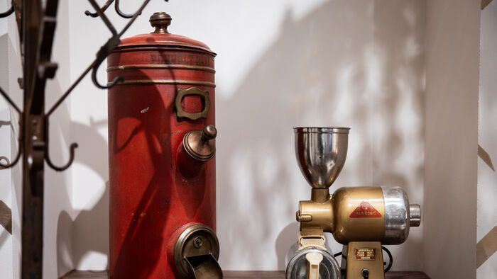 Fő a kávé kiállítás megnyitója