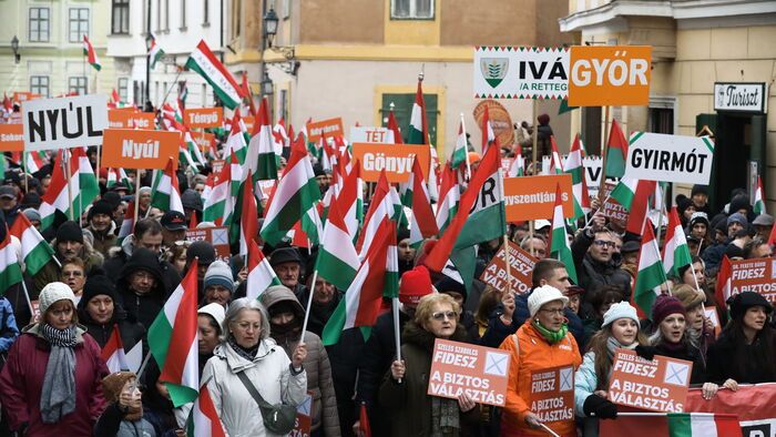 Orbán Viktor országjárás Győr