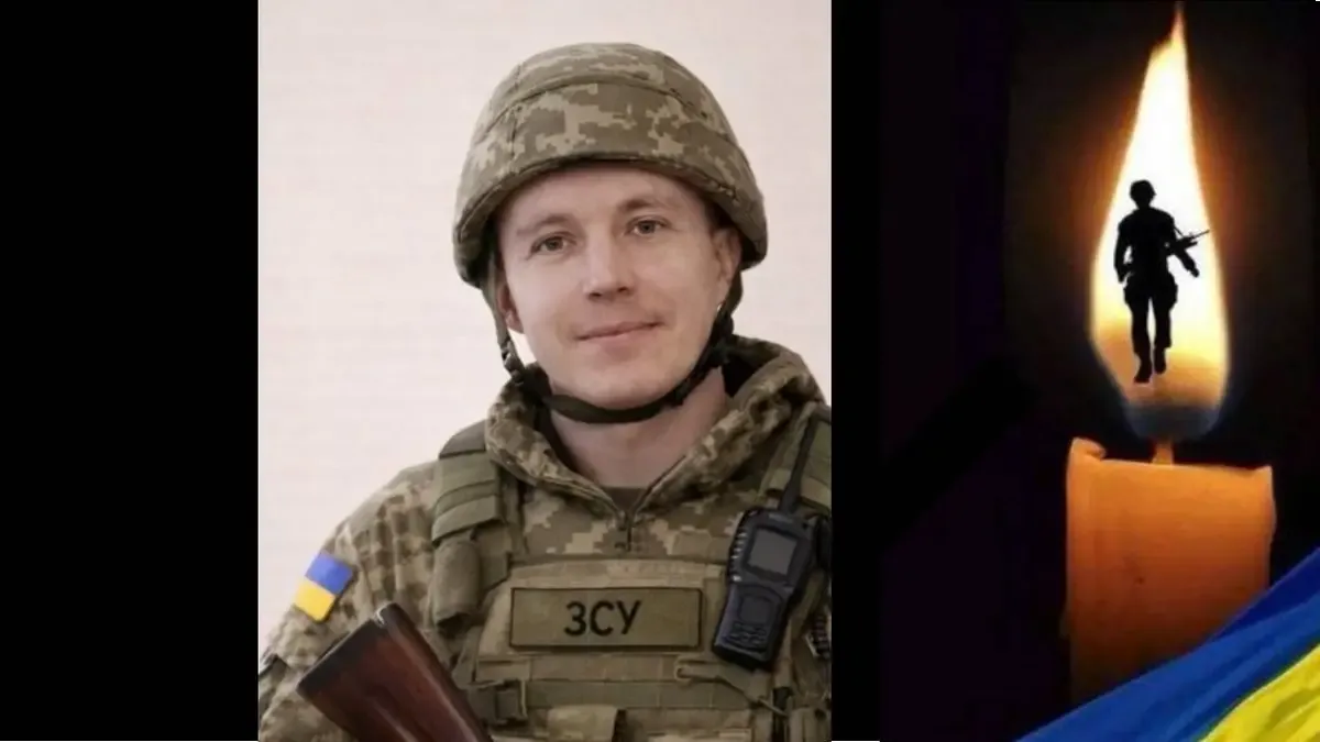 A kárpátaljai Nelipino (Hársfalva) községben kísérik végső útjára az elesett katonát