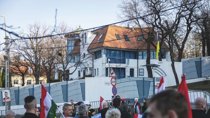 Ukrajna elleni tüntetés