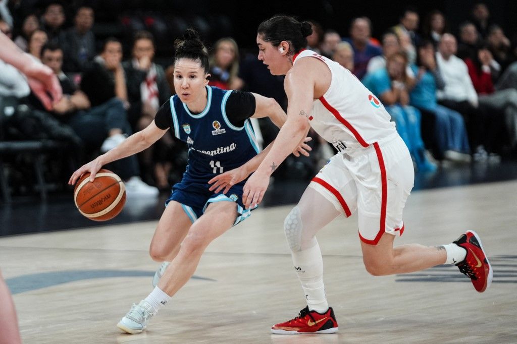 A kékmezes Melisa Gretter nagyot játszott a török csapat ellen