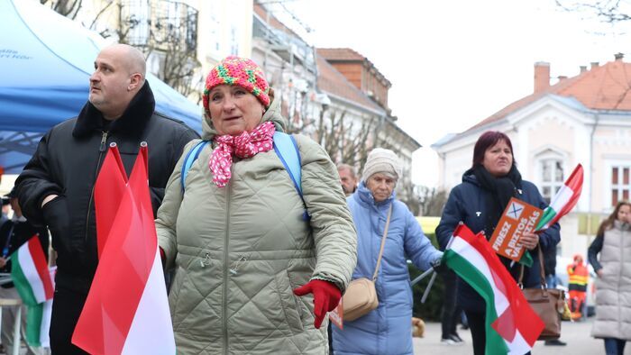 Orbán Viktor országjárás Veszprém