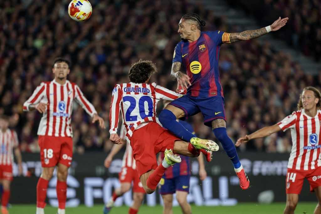 Óriási feltámadást mutatott a Barcelona. Fotó: LLUIS GENE / AFP