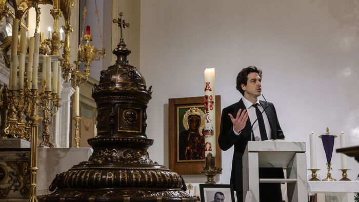 Fehér Béla gyászmise