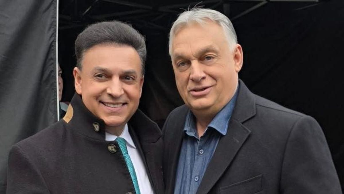 Mága Zoltán is összefutott Orbán Viktorral Miskolcon, mindketten színpadra léptek
