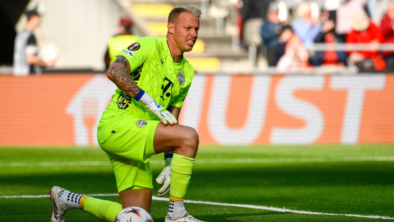 Gróf Dávid megsérült a Braga elleni Európa-liga-nyolcaddöntő visszavágóján, cserét azonban nem kért