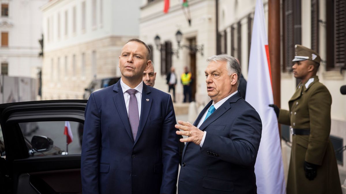 Orbán Viktor fogadta Karol Nawrocki lengyel elnököt Fotó: Miniszterelnöki Kommunikációs Főosztály